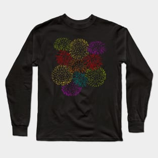 Fireworks Celebration Long Sleeve T-Shirt